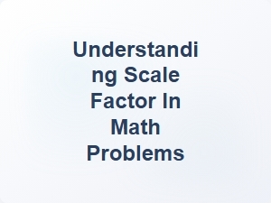 Understanding Scale Factor in Math Problems